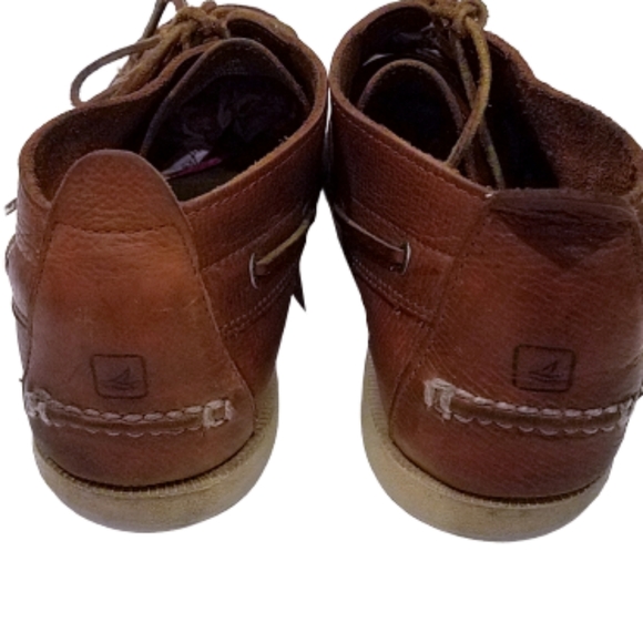 Sperry Topsider Leather Boardwalk Chukka Shoes - Picture 5 of 8